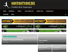 Tablet Screenshot of nontontvonline.net